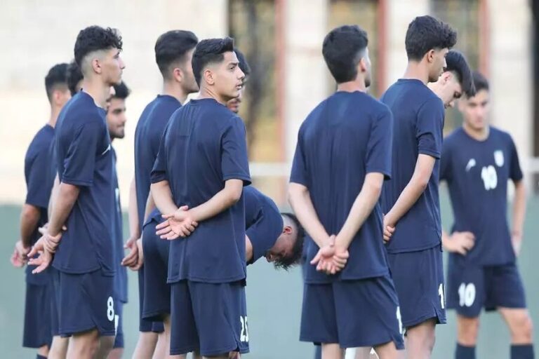 تیم ملی برای چین در آزادی تمرین کرد