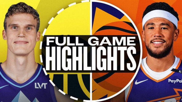 خلاصه بسکتبال NBA سانز – جز/ نوار شکست های پیاپی بعد از ۳ بازی پاره شد