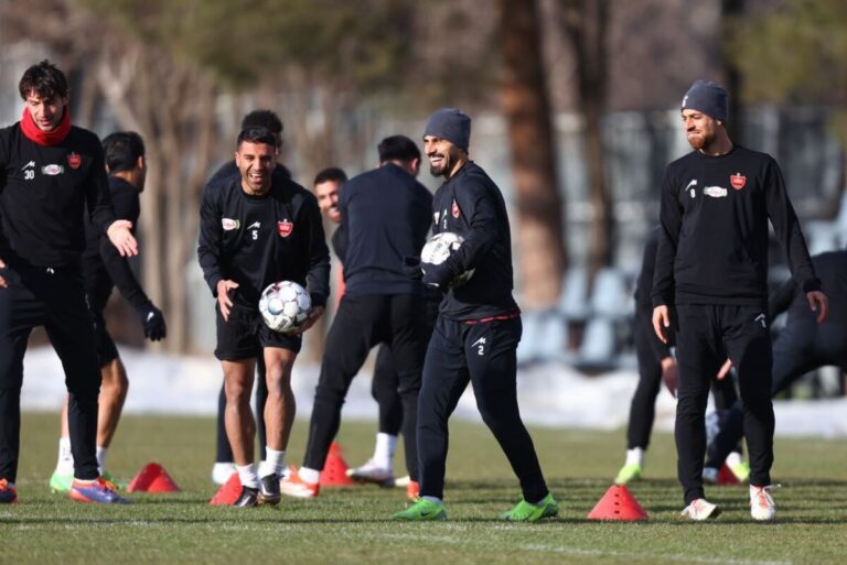 پرسپولیس برای دربی تمرین کرد