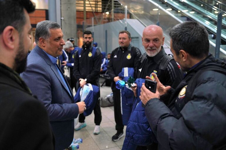 النصر بدون رونالدو وارد شد +عکس