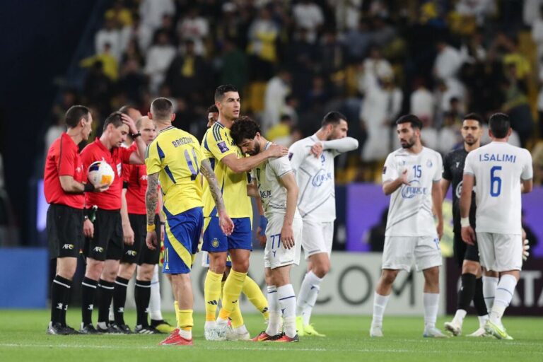 گزارش AFC از النصر – استقلال؛ رونالدو و دوران عامل برد تیم عربستانی