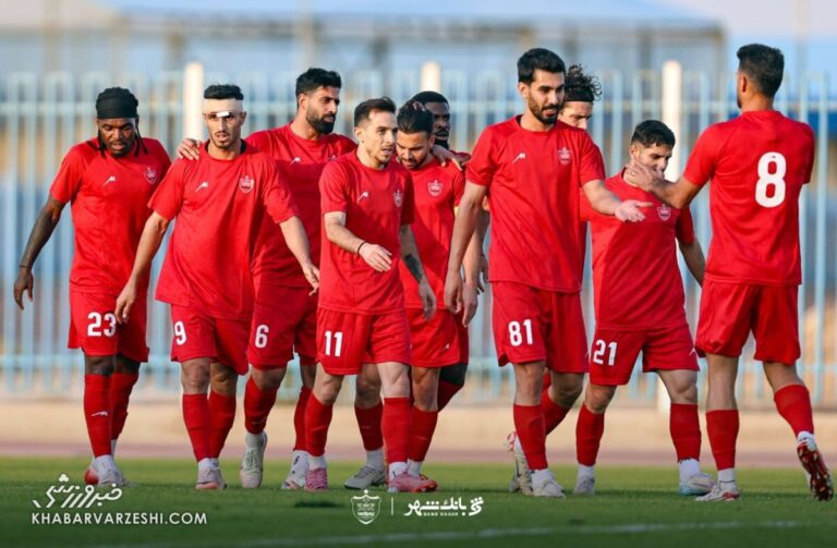 برد خفیف پرسپولیس مقابل تیم دسته یکی
