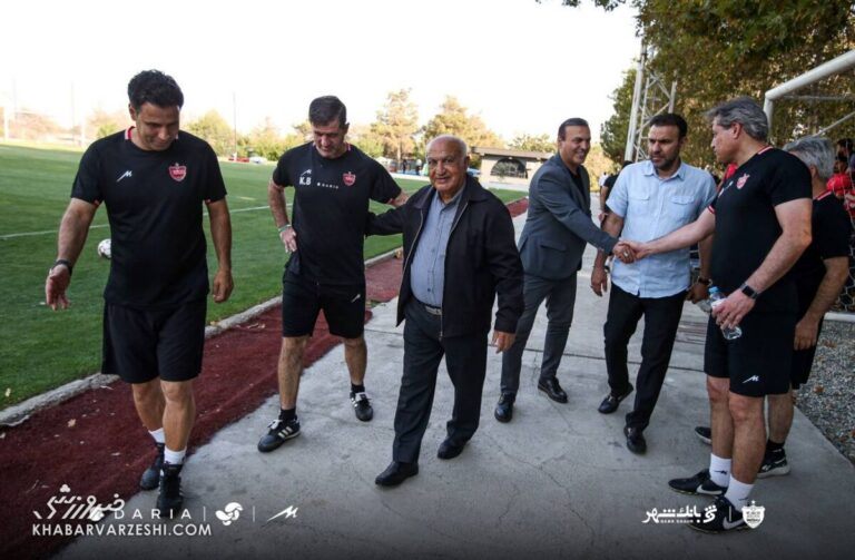 ۲ بازیکن خارجی و یک اسطوره در پرسپولیس +تصاویر