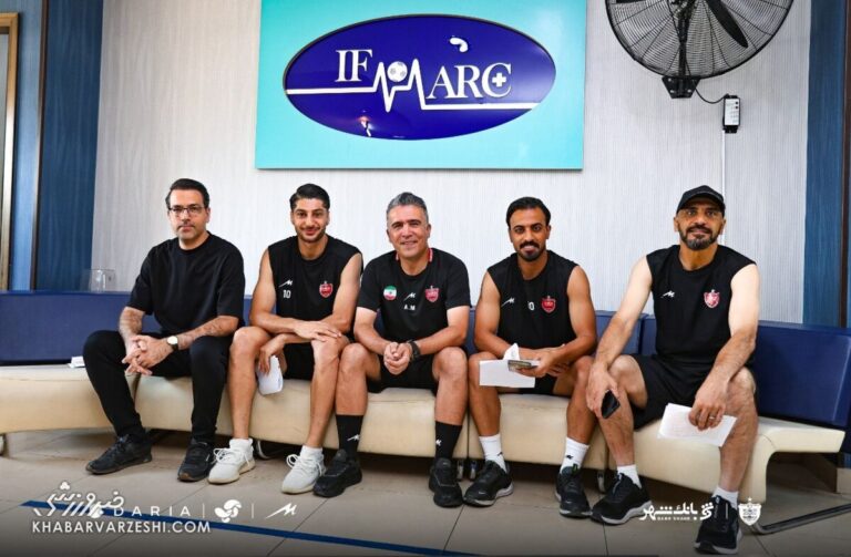 پرسپولیسی‌ها در ایفمارک؛ استارت رسمی فصل جدید با تست‌های پزشکی +تصاویر