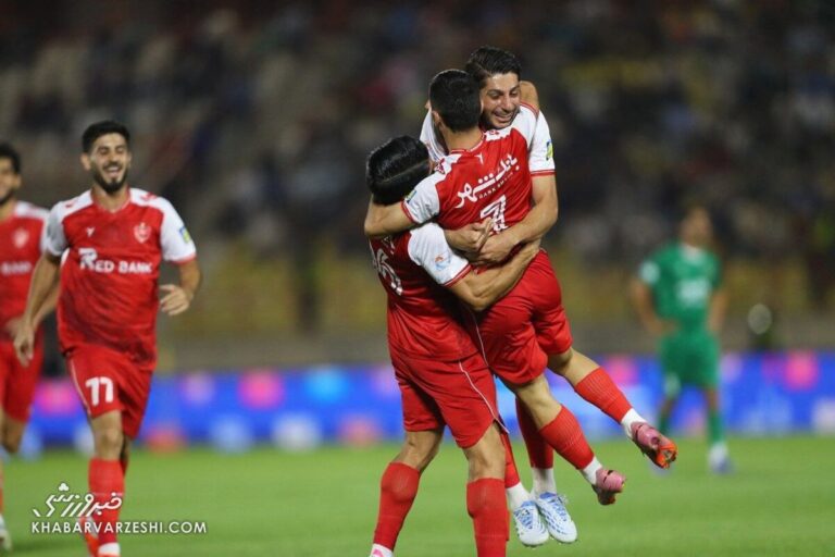 گزارش تصویری| برد پرسپولیس مقابل شمس آذر با گل‌های زودهنگام