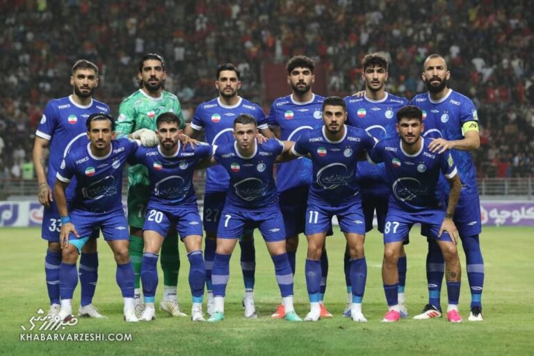 استقلال با سه تغییر به مصاف پرسپولیس می‌رود +عکس